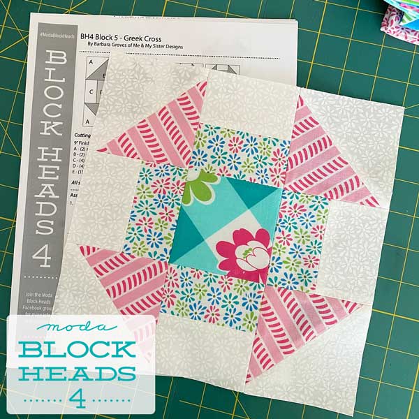 CT BH4 Block 5 Barbara Groves - Picnic Pop Block